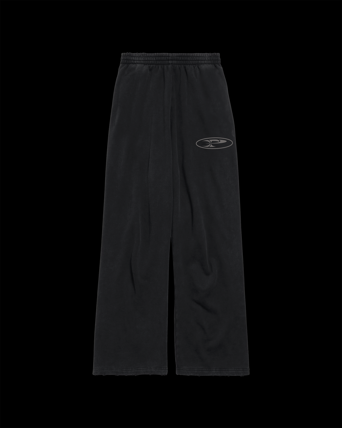 RAW SWEATPANTS BLACK - ANTRASIT