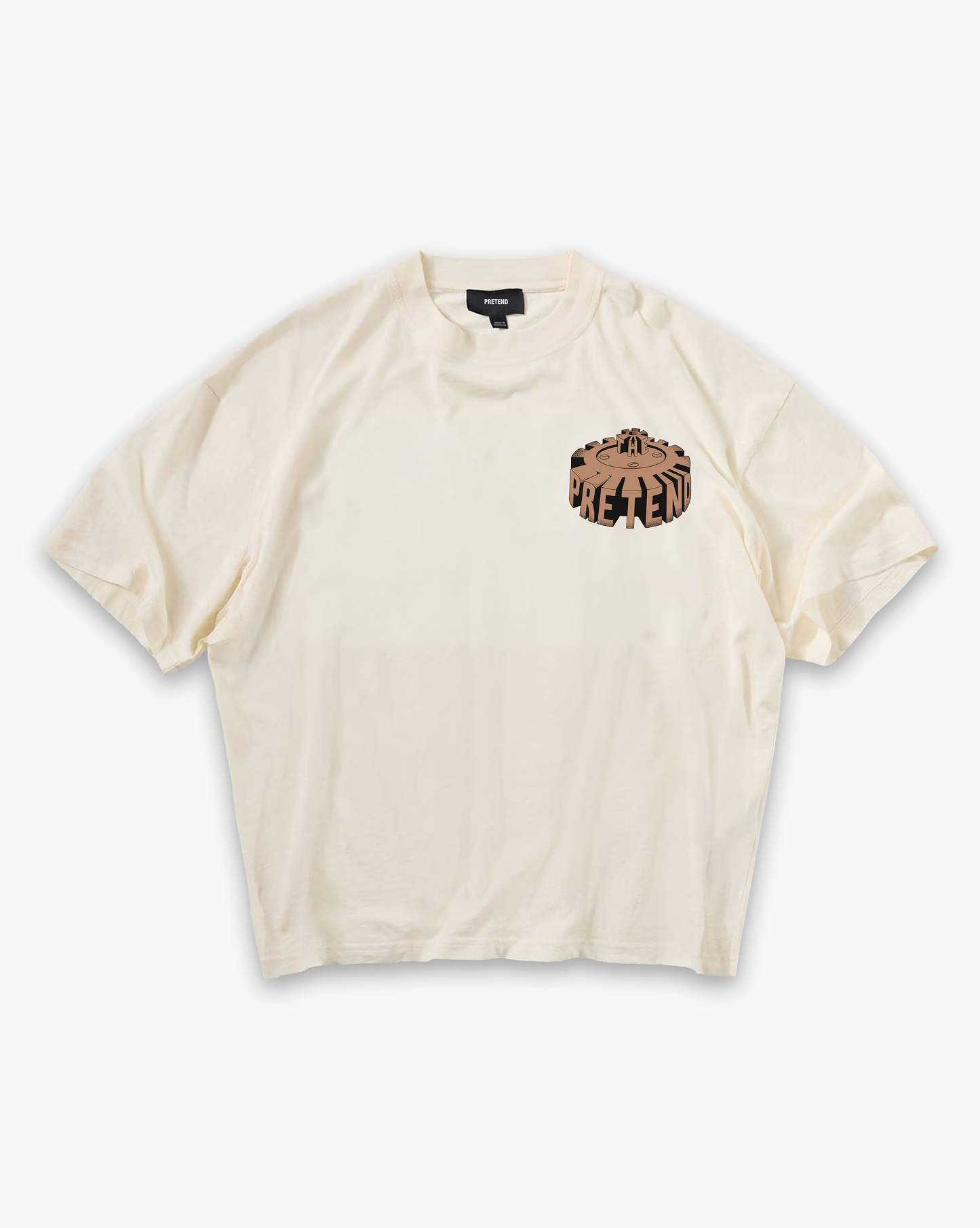 EX MACHINA TEE - BUTTERCREAM