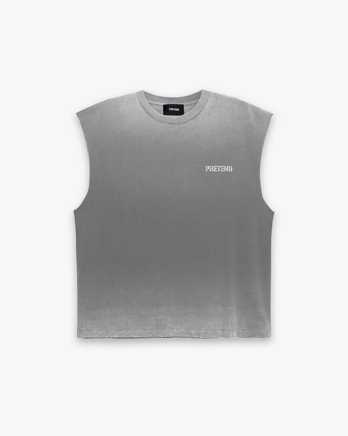 RAW FADED SLEEVELESS - GREY