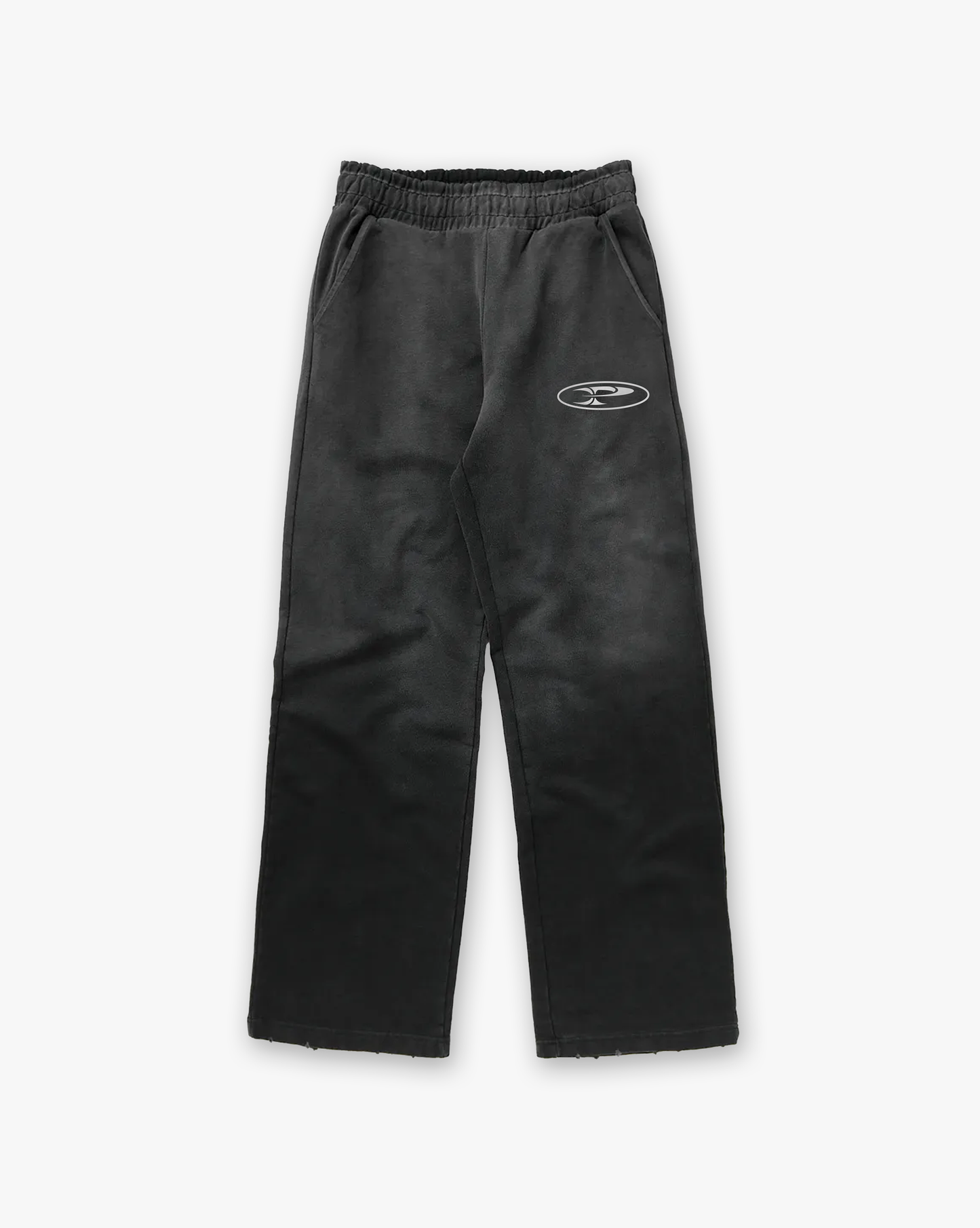 FADED RAW SWEATPANTS