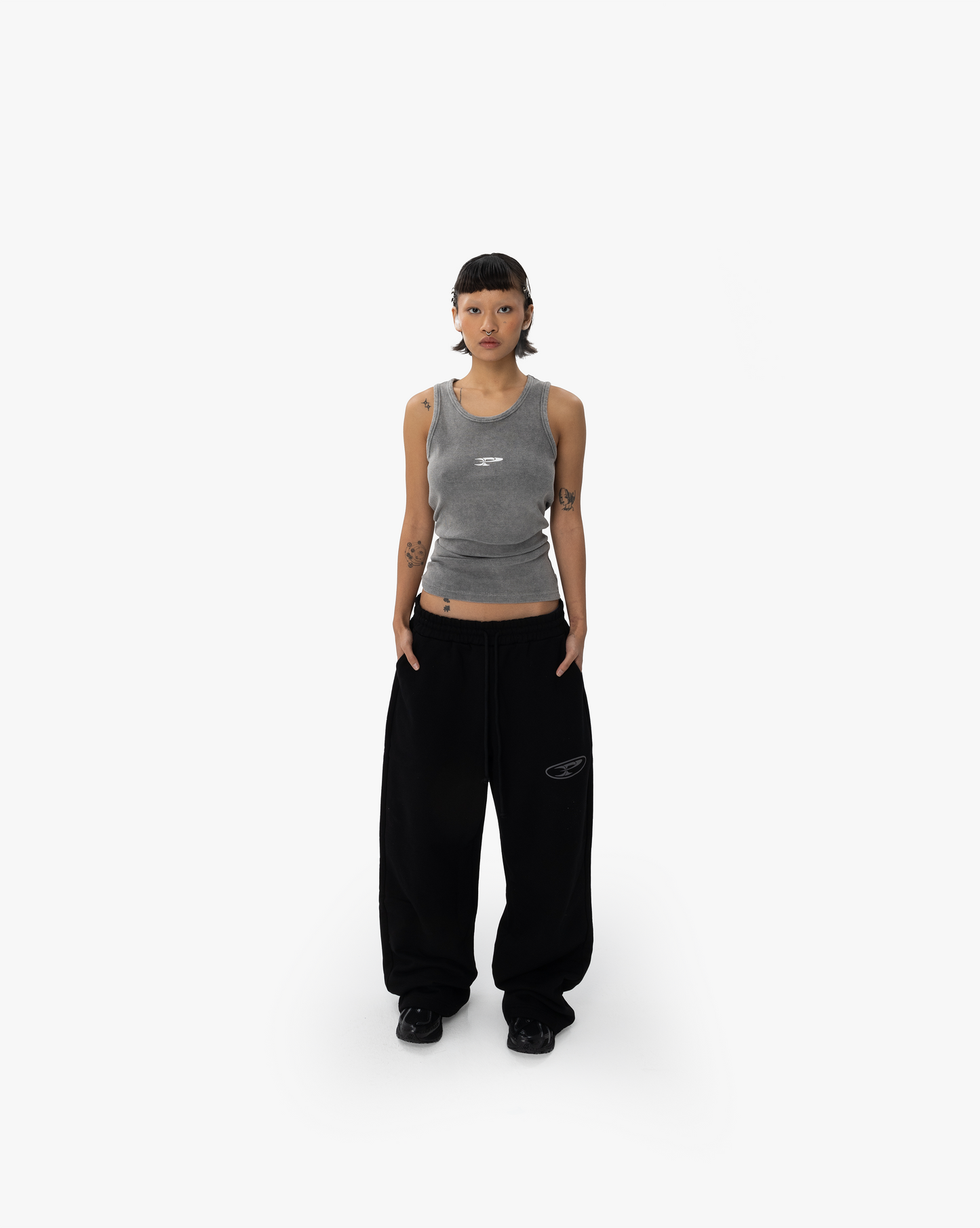 PERFORMANCE SWEATPANTS - FADED BLACK