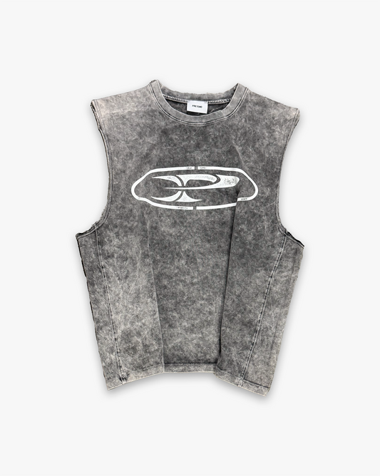 PRETEND CORE TANK - ACID WASHED