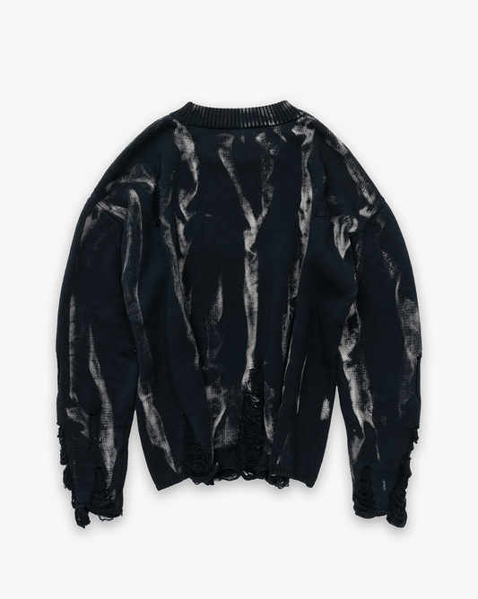 BURNED KNITWEAR