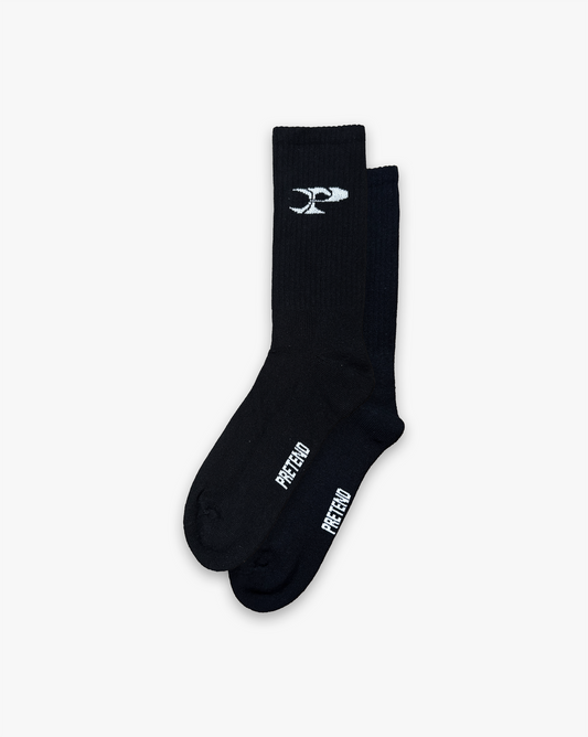 PRETEND SOCKS PACK - BLACK