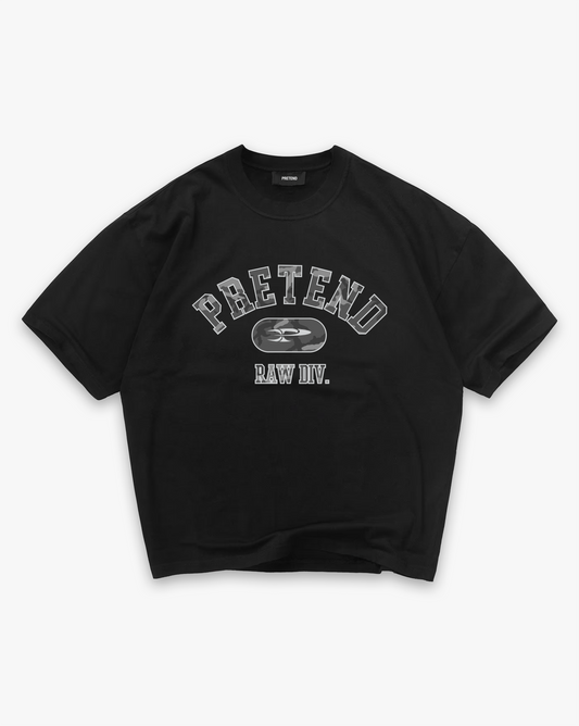 DIV. CAMO TEE - BLACK&WHITE