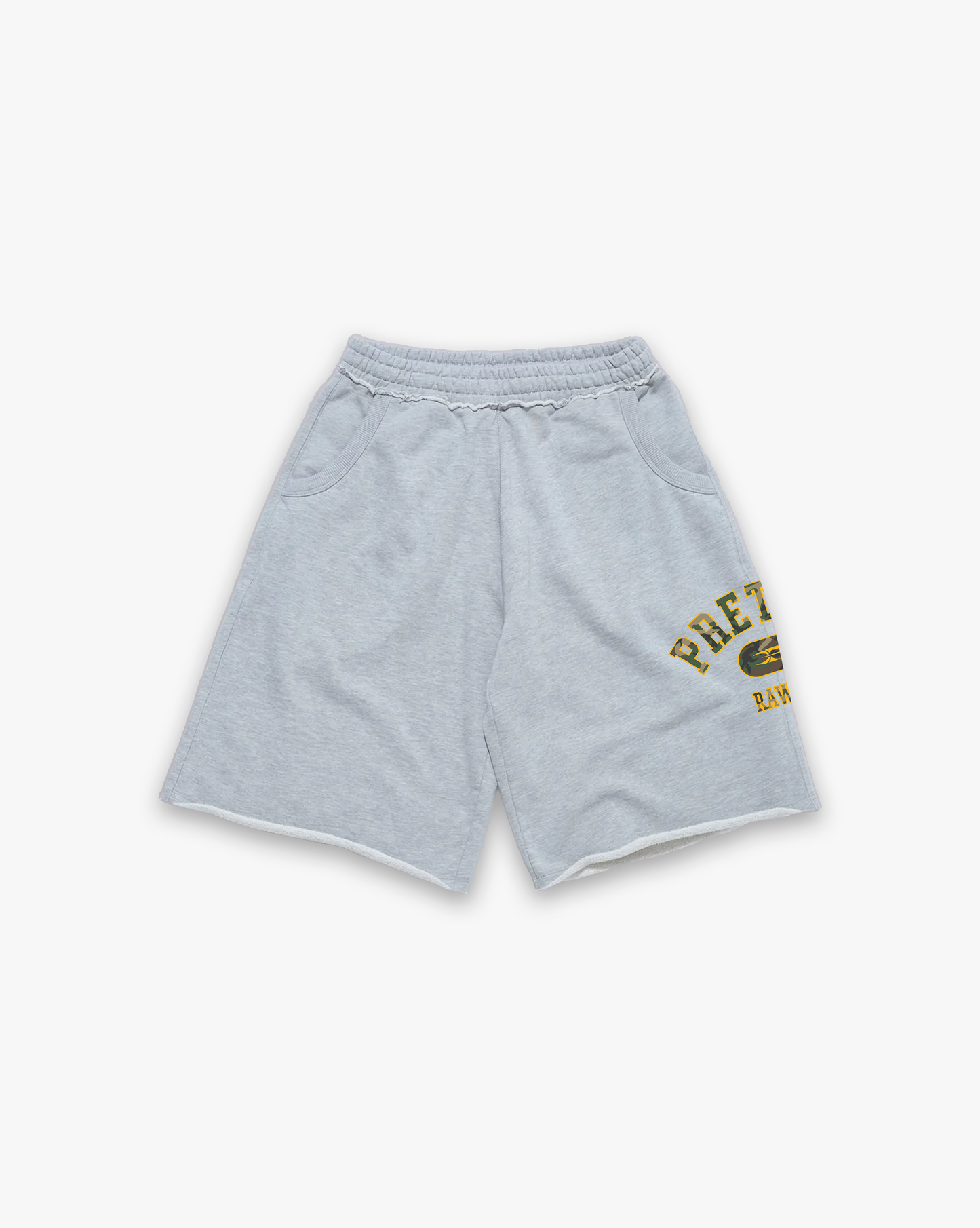 DIV. CAMO SHORTS - HEATHER GREY