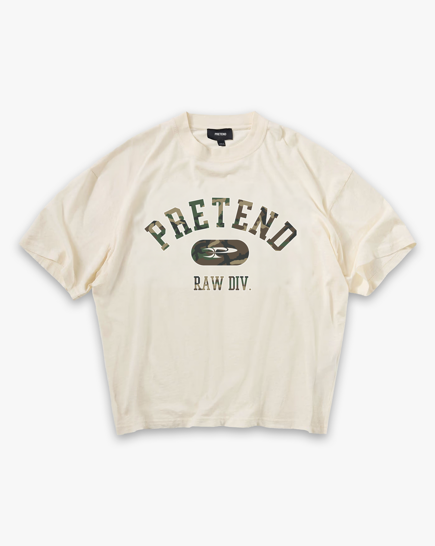 DIV. CAMO TEE - OFF WHITE