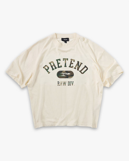 DIV. CAMO TEE - OFF WHITE
