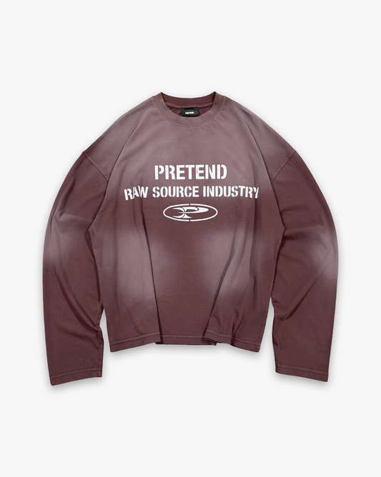 RAW LONGSLEEVE — DUSTY WINE