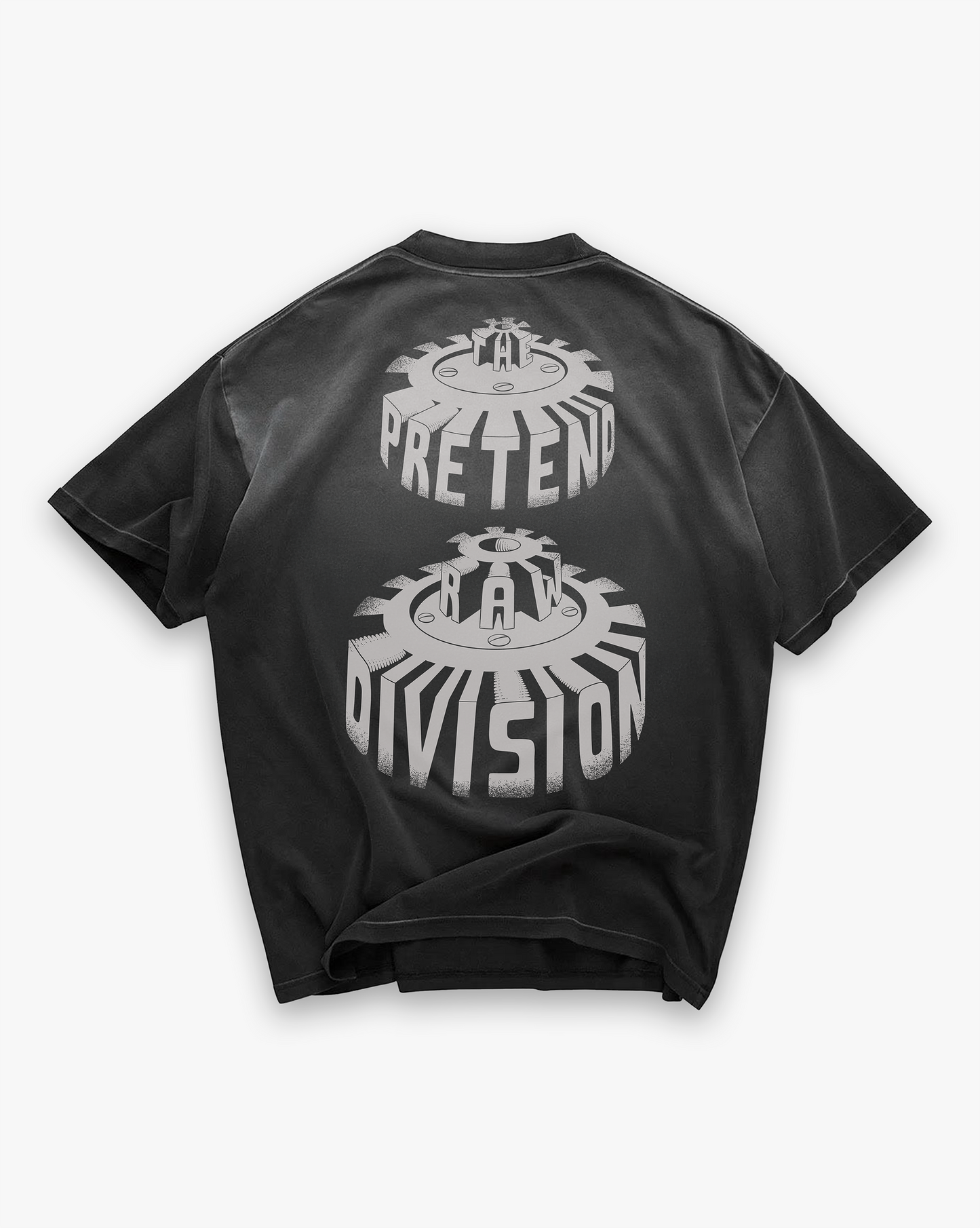 EX MACHINA TEE - AGED BLACK
