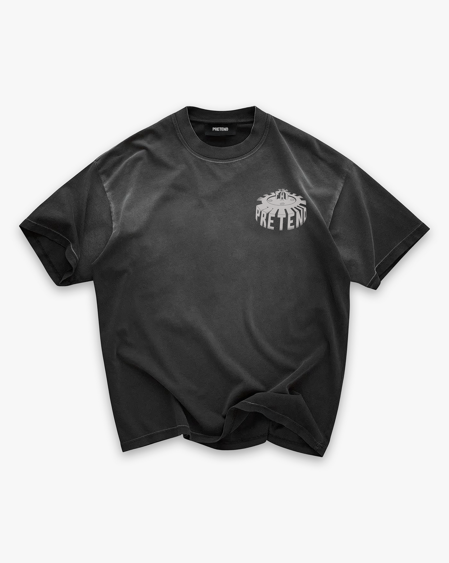 EX MACHINA TEE - AGED BLACK