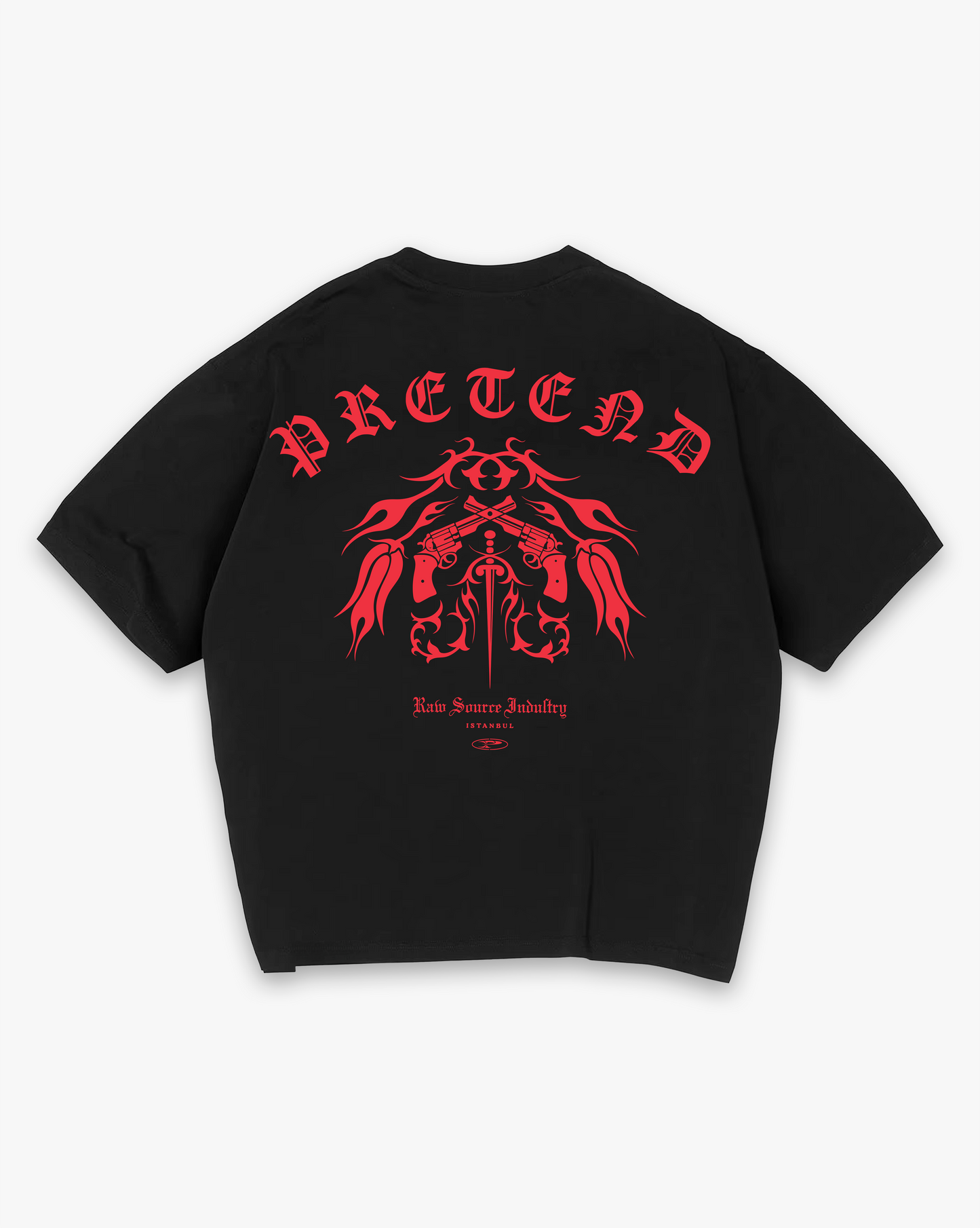 PRETEND MAFIA TEE - BLACK