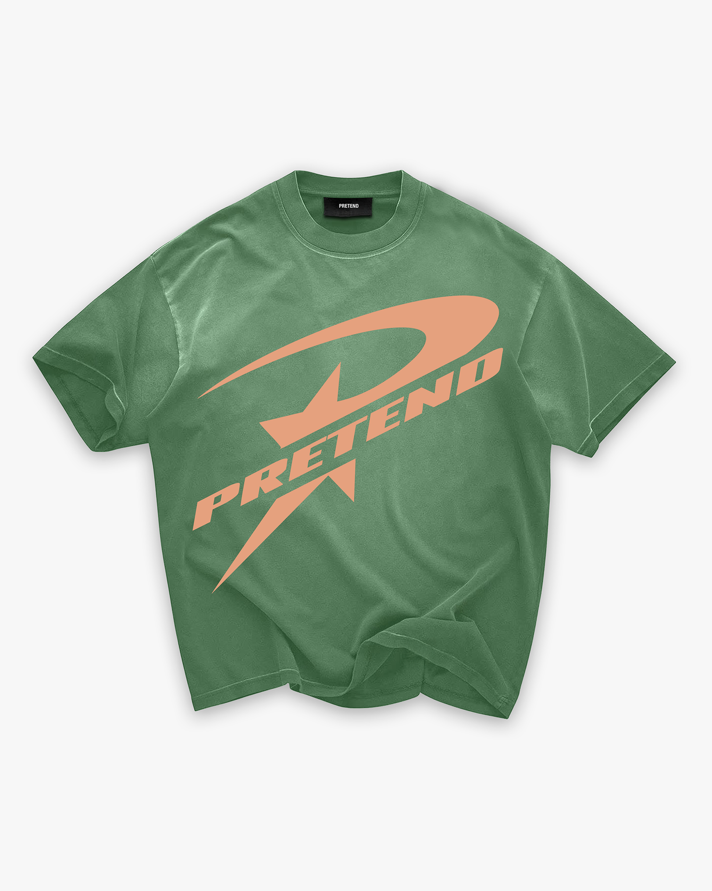 P-STAR TEE - STAINED GREEN