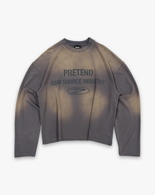 RAW LONGSLEEVE — SMOKED EARTH
