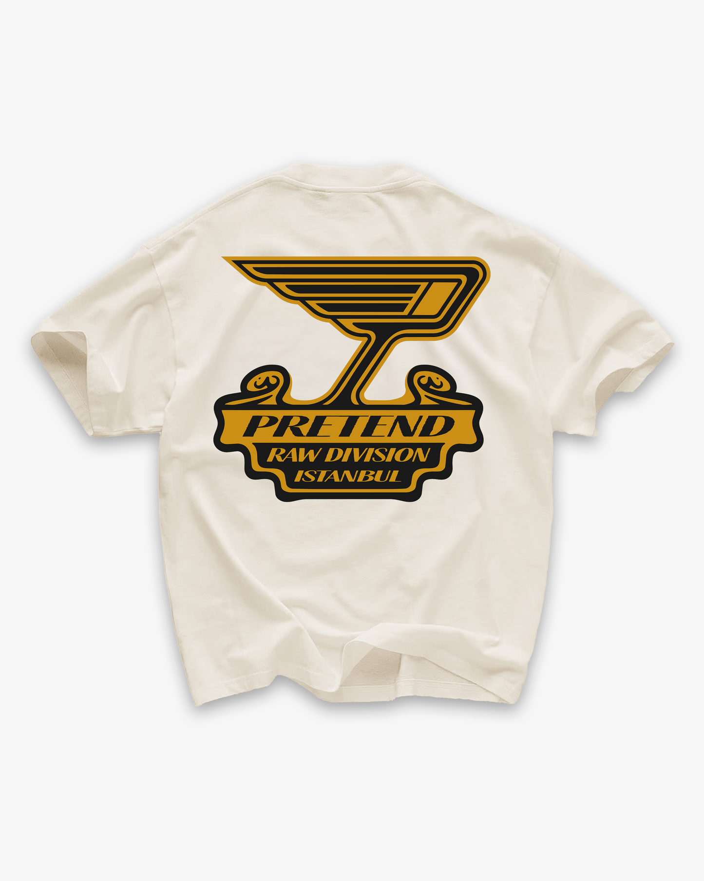 SPIRIT OF ECSTASY TEE - BUTTERCREAM