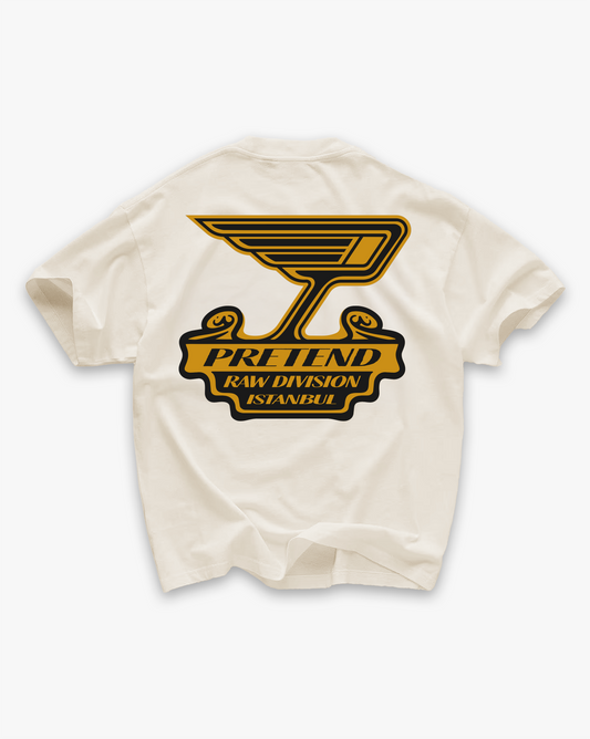 SPIRIT OF ECSTASY TEE - BUTTERCREAM