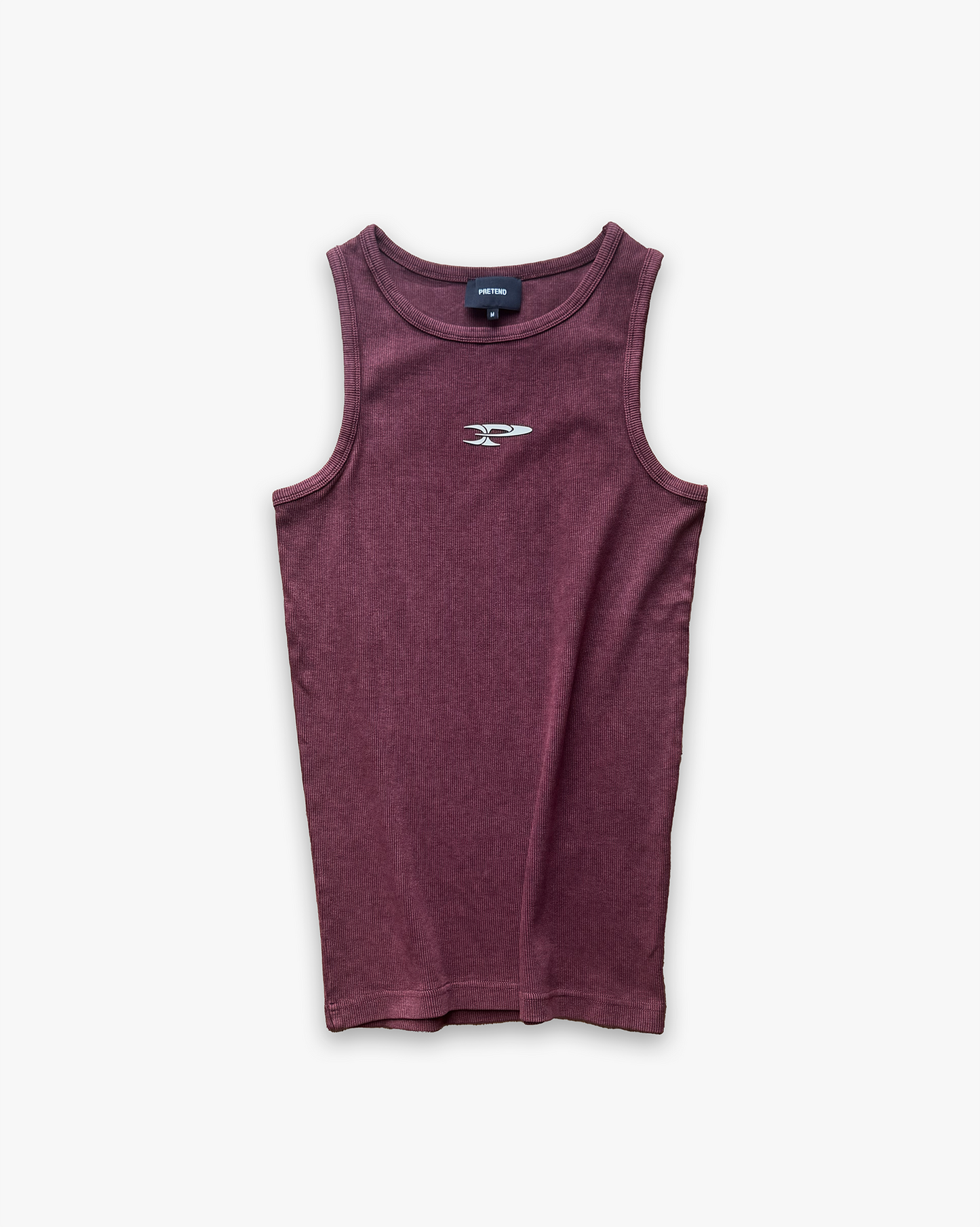 RAW RIBBED TANK TOP - OXIDE