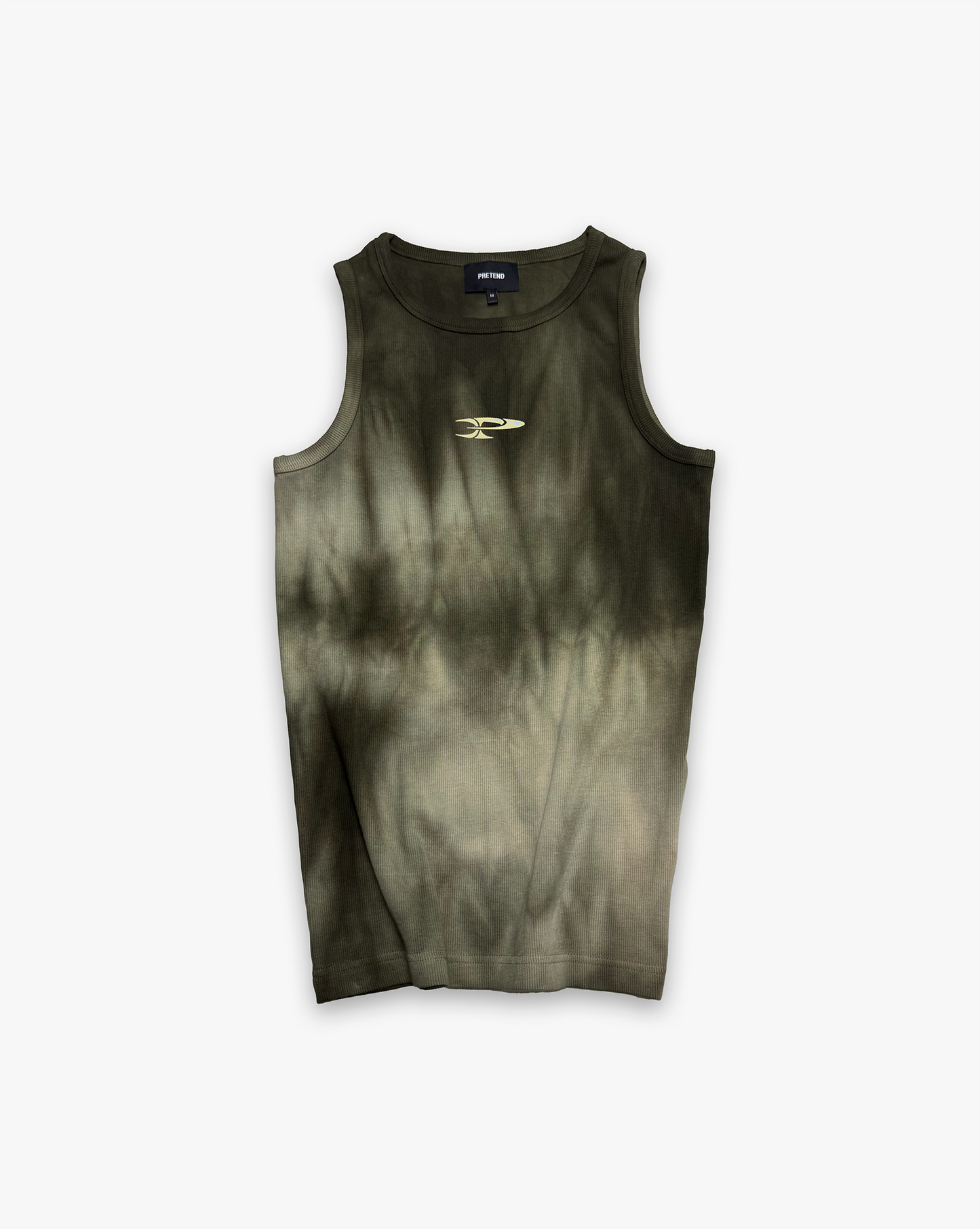 RAW RIBBED TANK TOP - DUST