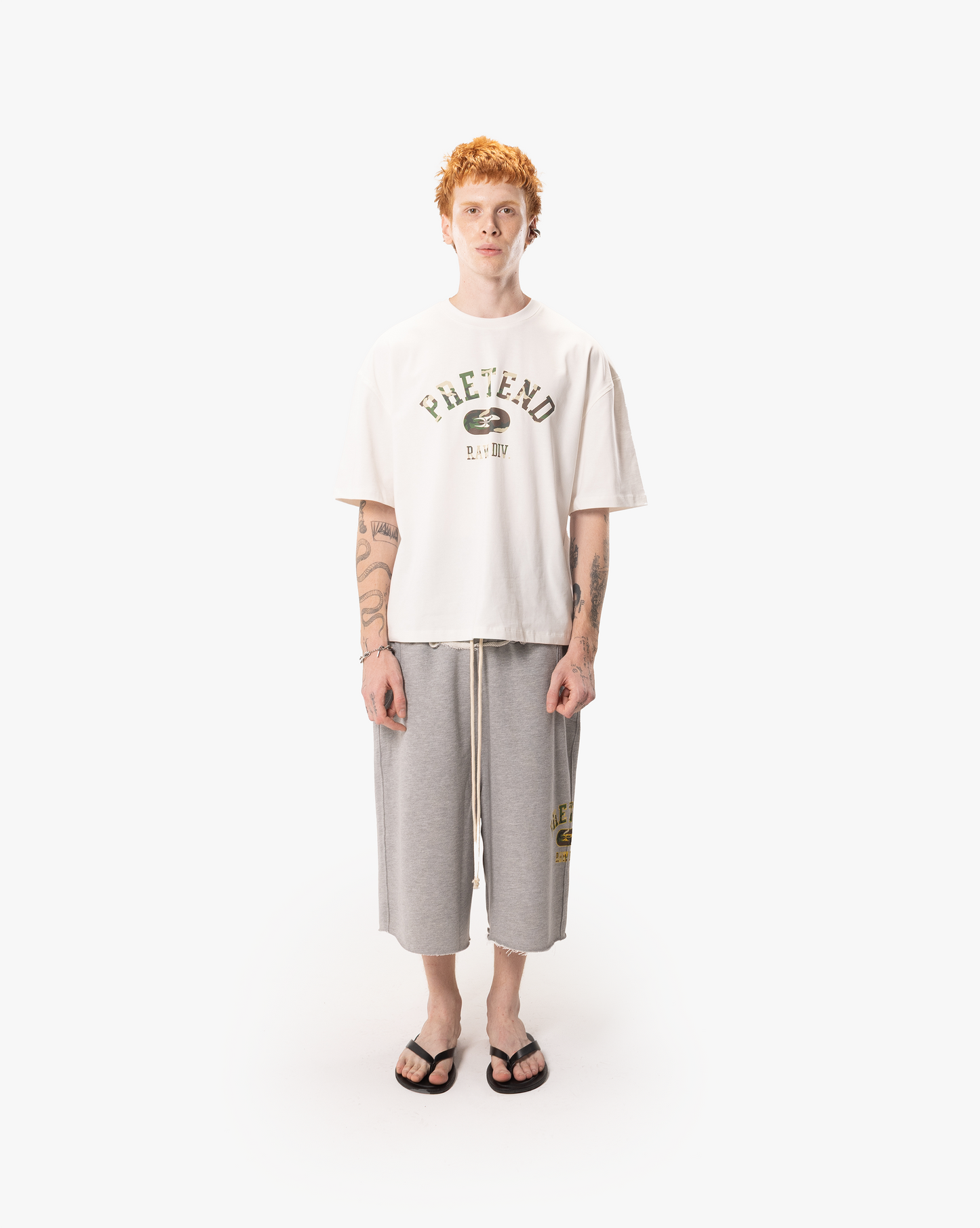 DIV. CAMO TEE - OFF WHITE