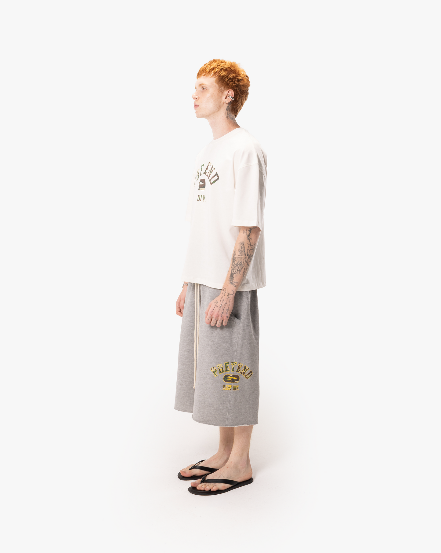 DIV. CAMO TEE - OFF WHITE