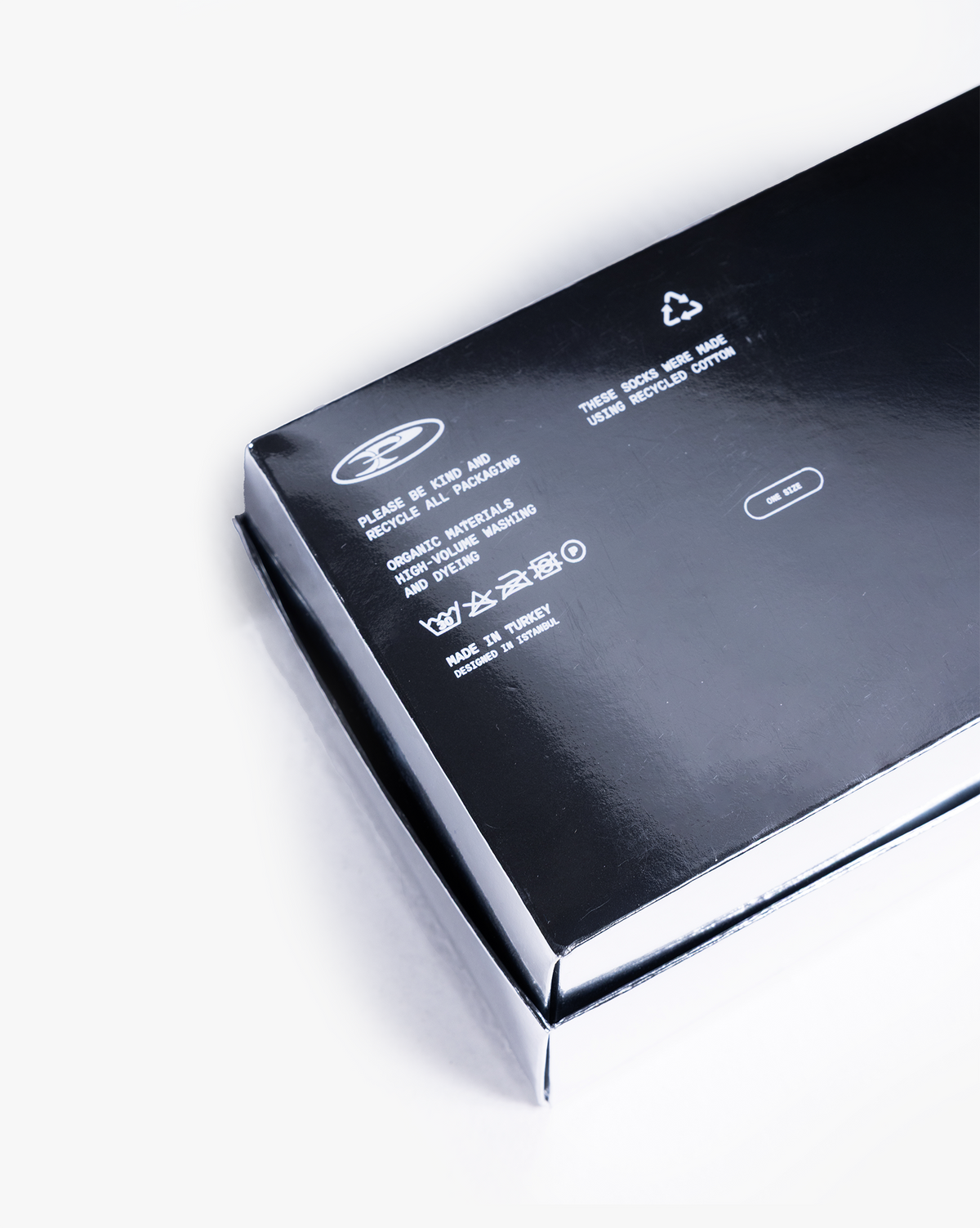 RAW WASHED SOCKS BOX