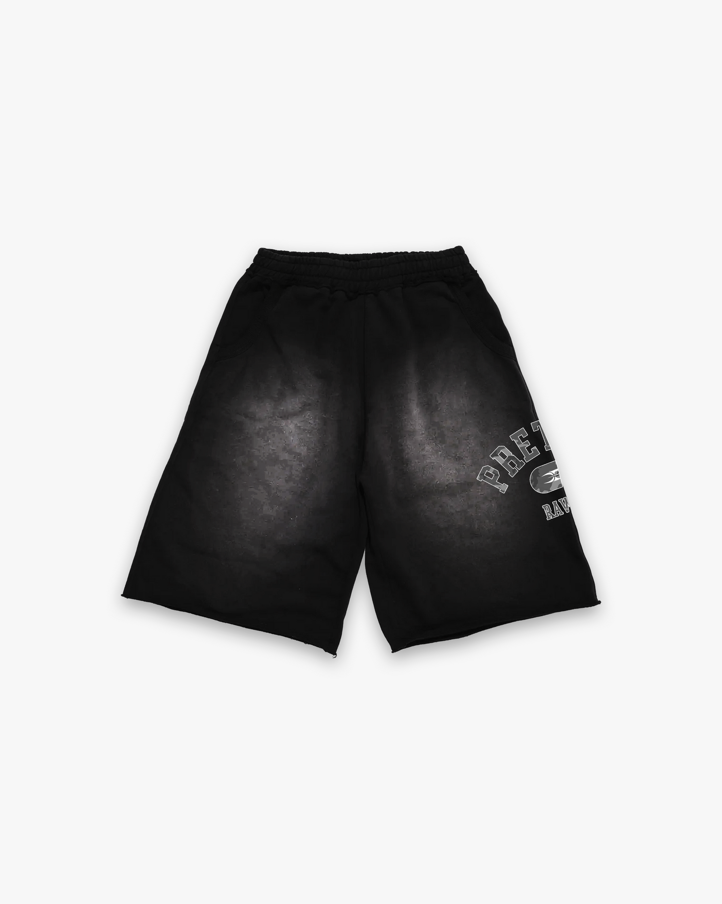 DIV. CAMO SHORTS - FADED BLACK