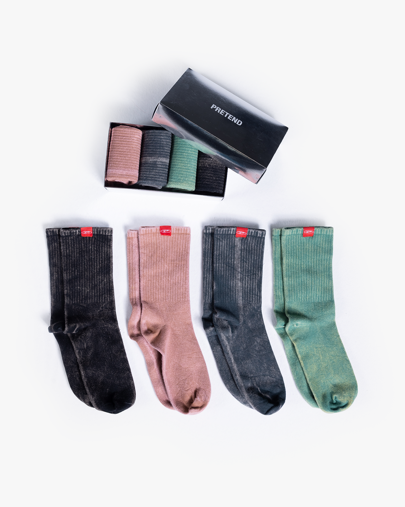 RAW WASHED SOCKS BOX